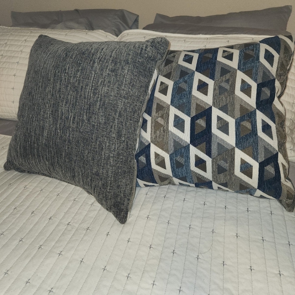 Throw pillows